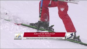 Val d'Isere, miesten pujottelu: 09.12.2018 13.25