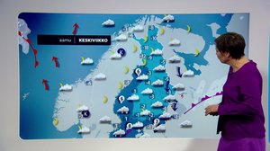 Sääennuste klo 18 (S): 11.12.2018 18.28