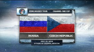 Jääkiekon EHT RUS - CZE: 15.12.2018 19.15