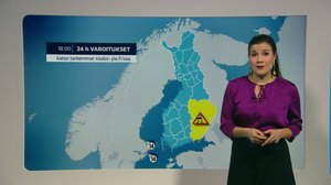 Sääennuste klo 18 (S): 19.12.2018 18.29