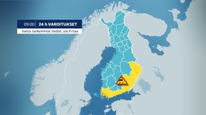 Sääkeskustelu klo 9.20: 22.12.2018 09.36