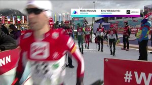 Ramsau, yhdistetyn joukkuesprintin hiihto: 23.12.2018 13.40