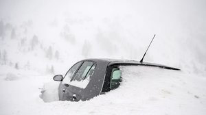 Keski-Eurooppa peittyi paksuun lumikerrokseen: 10.01.2019 10.42