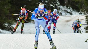 Ampumahiihdon MC: Naisten viesti, Oberhof: 13.01.2019 14.24