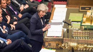 Brittiparlamentti äänestää pääministeri Theresa Mayn EU-erosopimuksesta : 15.01.2019 22.33