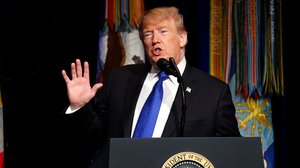 Yhdysvaltain presidentti Donald Trumpin tiedotustilaisuus: 19.01.2019 23.22