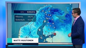 Sääennuste klo 1800: 20.01.2019 18.27