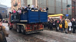 Svenska Yle live: Stämningar från penkis i Helsingfors: 14.02.2019 12.52