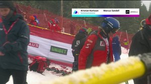 Naisten pujottelun 1. lasku: 16.02.2019 11.58