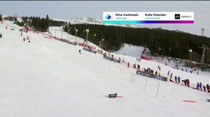 Miesten pujottelun 1. lasku: 17.02.2019 11.55