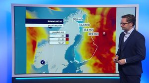 Sääennuste klo 18 (S): 17.02.2019 18.22