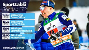 Världscupen i skidskytte, sprinstafett mixed (svenskt referat): 17.02.2019 19.53