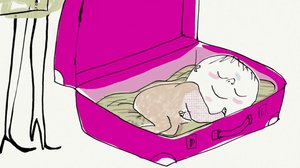 Pinkki matkalaukku (S): 22.02.2019 18.00