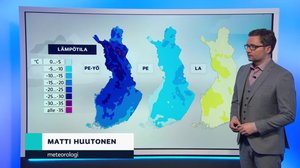 Sääennuste klo 18: 21.02.2019 18.30