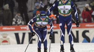 VM på skidor, nordisk kombination, lagsprint 2 x 7,5 km (svenskt referat): 24.02.2019 15.06
