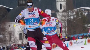 Hiihdon MM, Urheilustudio, Seefeld 24.2.: 24.02.2019 15.10