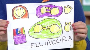 Ellinoora osaa laskea sormilla: 27.02.2019 18.30