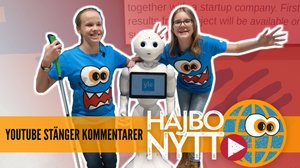 Youtube tar bort kommentarsfält och robotar kan bli sexistiska (S): 14.03.2019 21.42