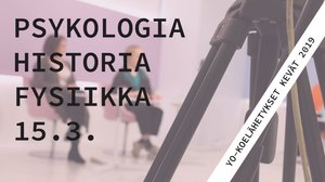 Abitreenit: Reaali I, yo-koelähetys, kevät 2019: 15.03.2019 20.40