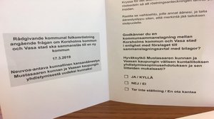 Miten Mustasaari äänesti? Erikoislähetys kansanäänestyksen tuloksesta: 18.03.2019 10.40