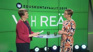 Vaalitentti: Vihreät: 21.03.2019 08.30