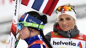 Världscupen på skidor, damernas 10 km masstart (svenskt referat): 23.03.2019 15.52