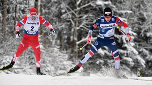 Världscupen på skidor, herrarnas 15 km jaktstart (svenskt referat): 24.03.2019 17.24
