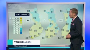 Sääennuste klo 1800: 24.03.2019 18.33