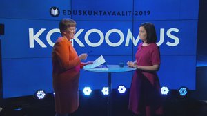 Aamun vaalitentti: Kokoomus - Sanni Grahn-Laasonen: 26.03.2019 09.14