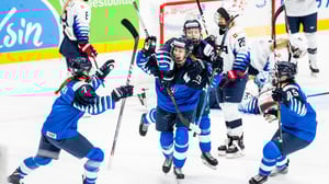 VM i ishockey för damer, FIN - USA (svenskt referat): 04.04.2019 22.04