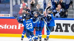 VM i ishockey för damer, final FIN - USA (svenskt referat): 14.04.2019 23.47