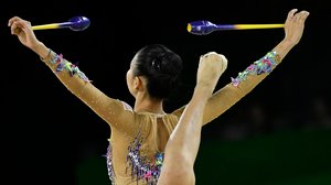 Rytmisen EM, yksilöiden karsintakilpailut vanne ja pallo, A-ryhmä: 17.05.2019 12.48