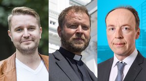 Mistä saa puhua, mille saa nauraa? Halla-aho, Laajasalo ja Nordman keskustelevat ilon, ivan, kiusaamisen ja komedian rajoista: 18.05.2019 20.32