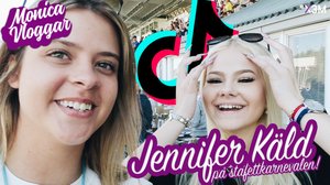Jennifer Käld gör Finlands största TikTok på stafettkarnevalen, Monica följer med.: 06.06.2019 10.45