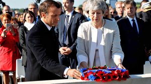 Normandian maihinnousun 75-vuotisjuhla Ranskassa - paikalla mm. Trump ja Macron : 06.06.2019 14.23