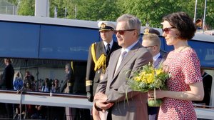 Presidentti perheineen saapuu kesänviettoon Naantaliin: 08.06.2019 18.51
