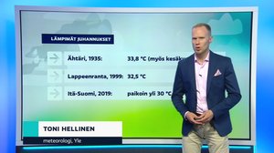 Sääennuste klo 18 (S): 20.06.2019 18.17