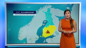 Sääennuste klo 18 (S): 25.06.2019 18.18