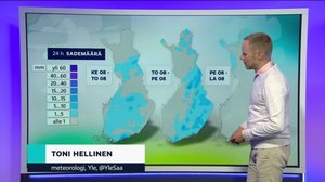 Sääennuste klo 7.00: 26.06.2019 07.38