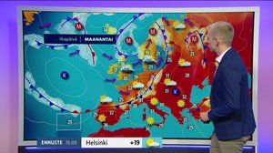 Sääennuste klo 9.00: 19.08.2019 09.30