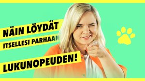 Näin löydät itsellesi parhaan lukunopeuden: 20.08.2019 00.15