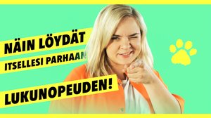 Näin löydät itsellesi parhaan lukunopeuden: 30.08.2019 11.15