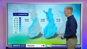 Sääennuste klo 7.00: 04.09.2019 09.30