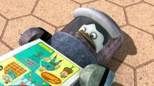 Madagascarin pingviinit (7) - Vahinko tulee viitta kaulassa; Operaatio Keihästys