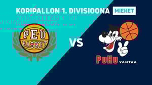 PeU-Basket - PuHu Juniorit, Fanikamera - PeU-Basket - PuHu Juniorit, Fanikamera 13.4.