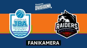 Jyväskylä Basketball Academy - Raiders Basket, Fanikamera - Jyväskylä Basketball Academy - Raiders Basket, Fanikamera 30.1.