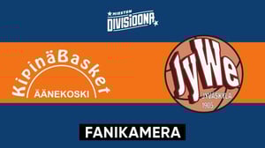 Kipinä Basket - Jyväskylän Weikot, Fanikamera - Kipinä Basket - Jyväskylän Weikot, Fanikamera 22.11.