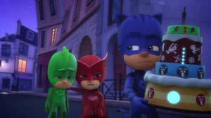 Pyjamasankarit (7) - Kolli ja synttärikakun pelastus & Gekko ja kuorsaus-saurus