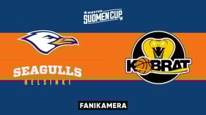 Miesten Suomen Cup: Helsinki Seagulls - Kobrat, Fanikamera - Miesten Suomen Cup: Helsinki Seagulls - Kobrat, Fanikamera 10.12.