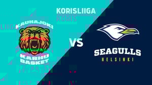 Korisliiga LIVE: Kauhajoki - Helsinki Seagulls - Korisliiga LIVE: Kauhajoki - Helsinki Seagulls 7.12.